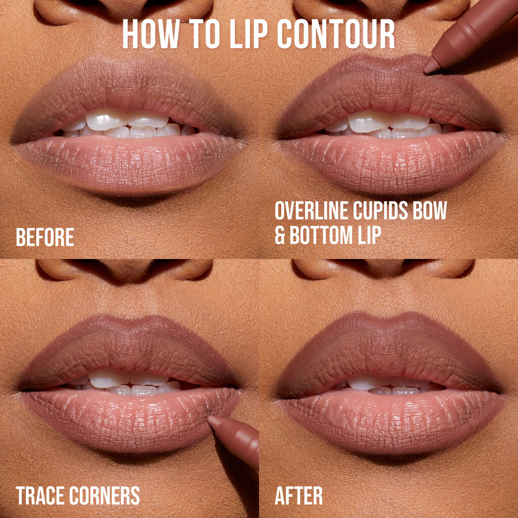 HUDA BEAUTY Lip Contour Mini Duo Blushed Pinks