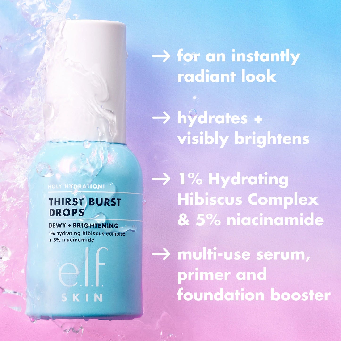 e.l.f. Holy Hydration Thirst Burst Drops