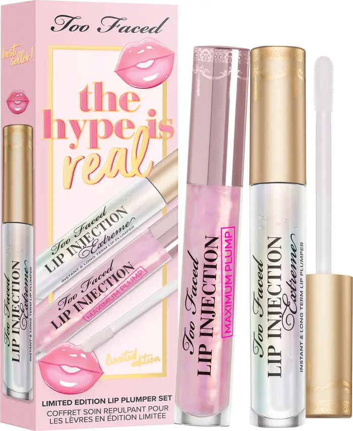 Too Faced Hype is Real Lip Injection Set (86$ Value)