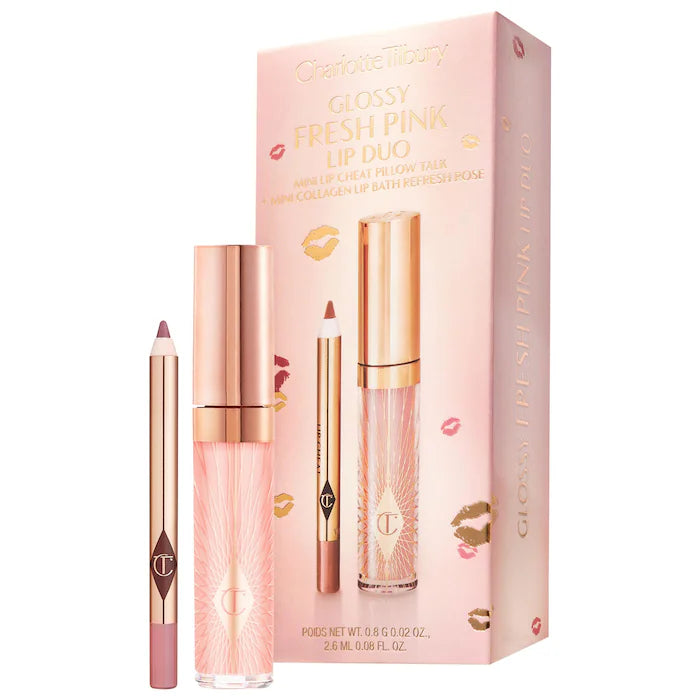 Charlotte Tilbury Glossy Lip Duo Fresh Pink