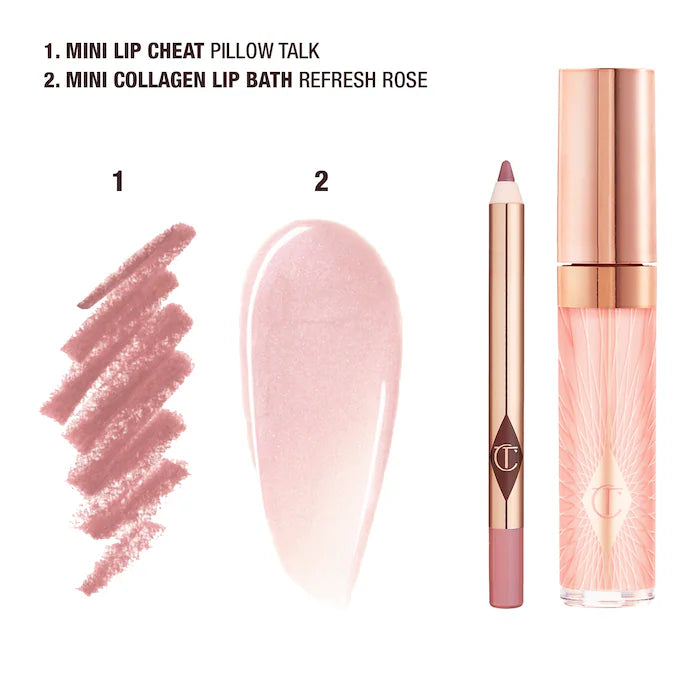 Charlotte Tilbury Glossy Lip Duo Fresh Pink