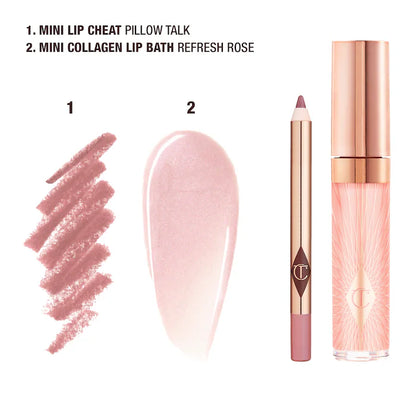 Charlotte Tilbury Glossy Lip Duo Fresh Pink