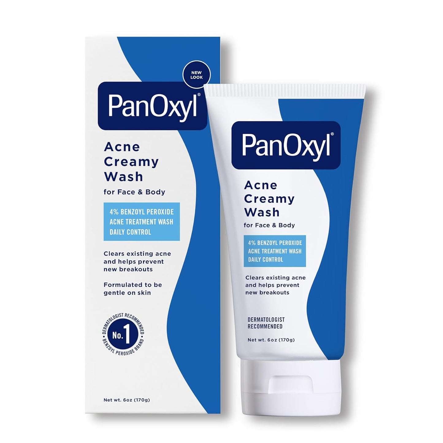 PanOxyl Acne Creamy Wash 4% 6 oz