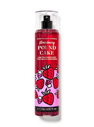 Bath & Body Works Strawberry Pound Cake Fine Fragrance Mist